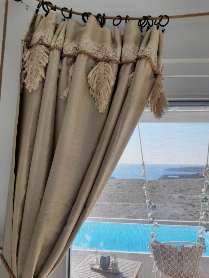 Tramonto Luxury Villa No1- Breathtaking Sunset View Foiníkion Zewnętrze zdjęcie